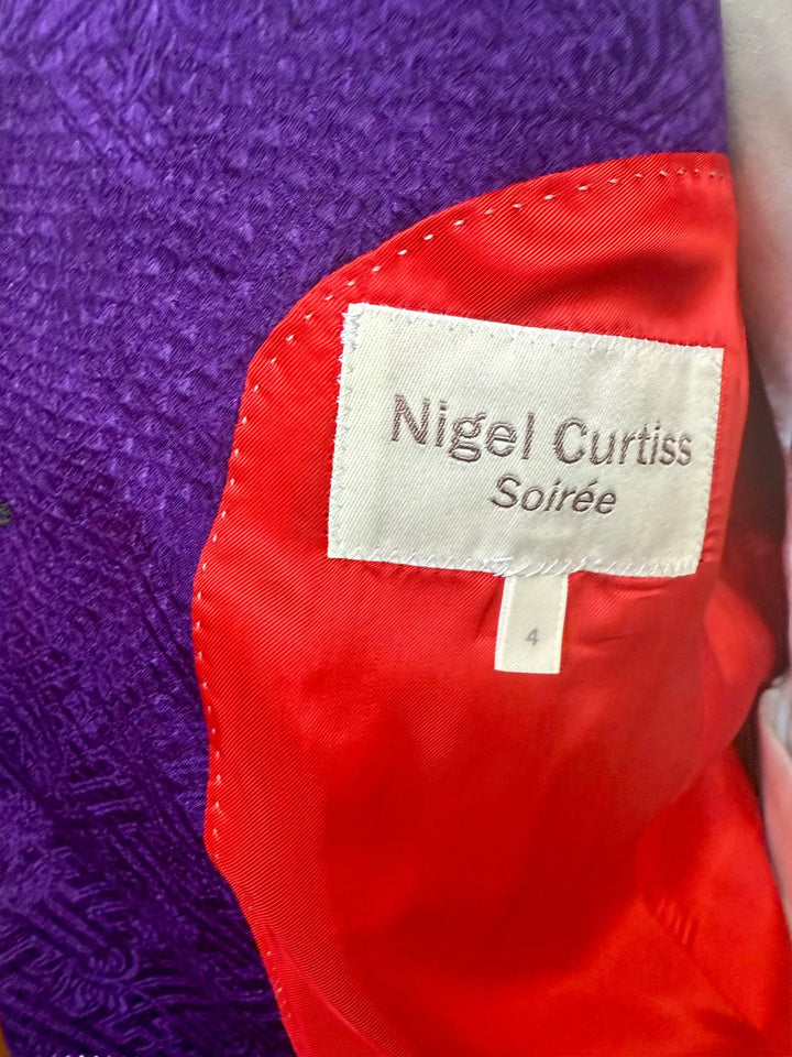 GILDED AMETHYST KIMONO JACKET Nigel Curtiss