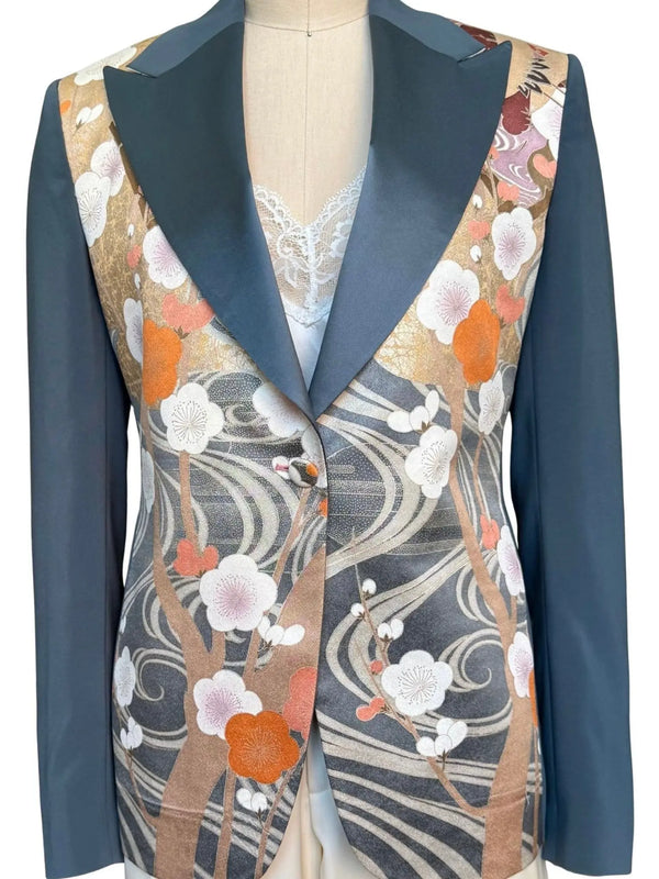 GOLDEN CRANE RIVER KIMONO JACKET - Nigel Curtiss