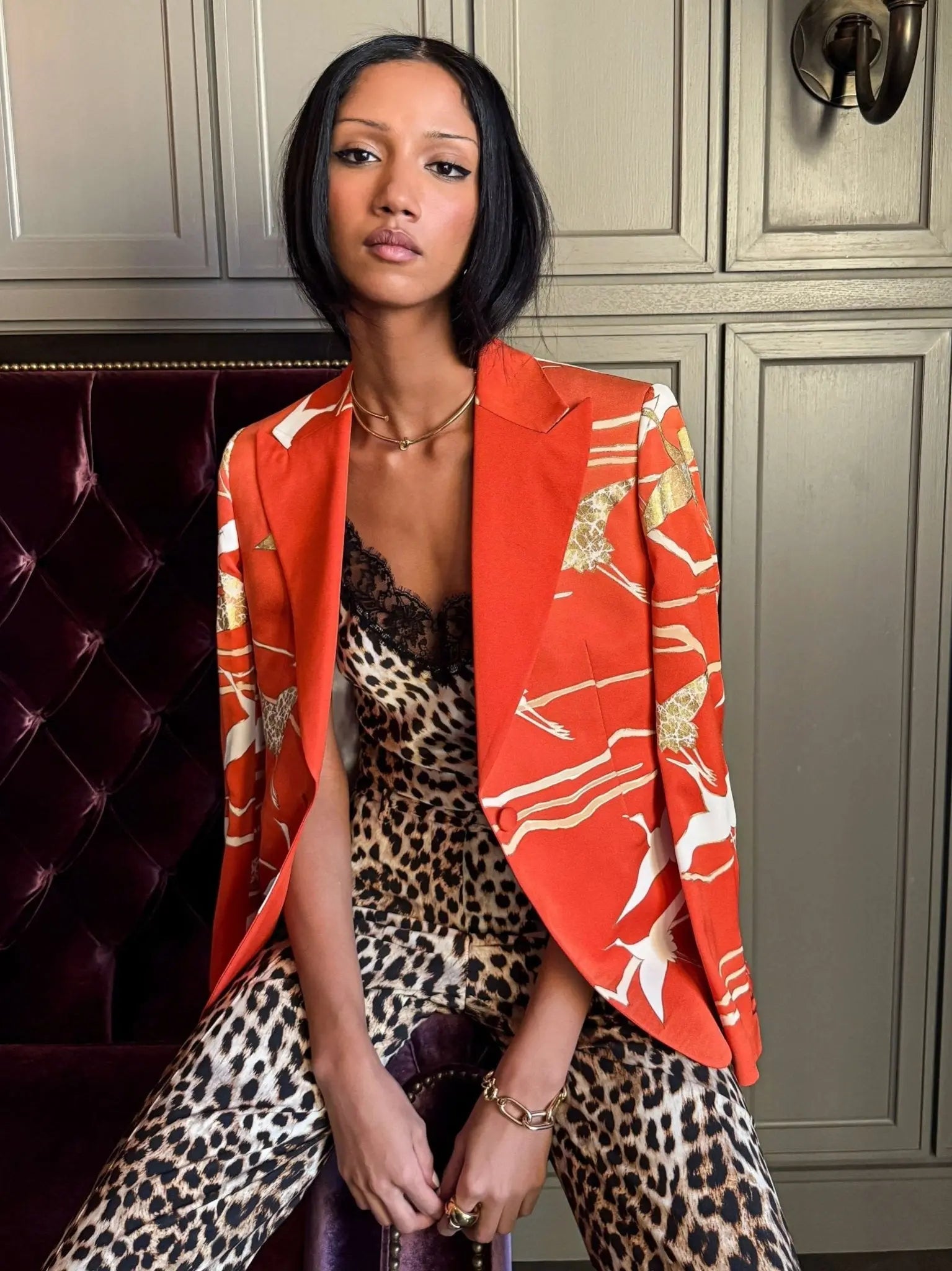 Couture Kimono Jackets | Spring Florals | Nigel Curtiss