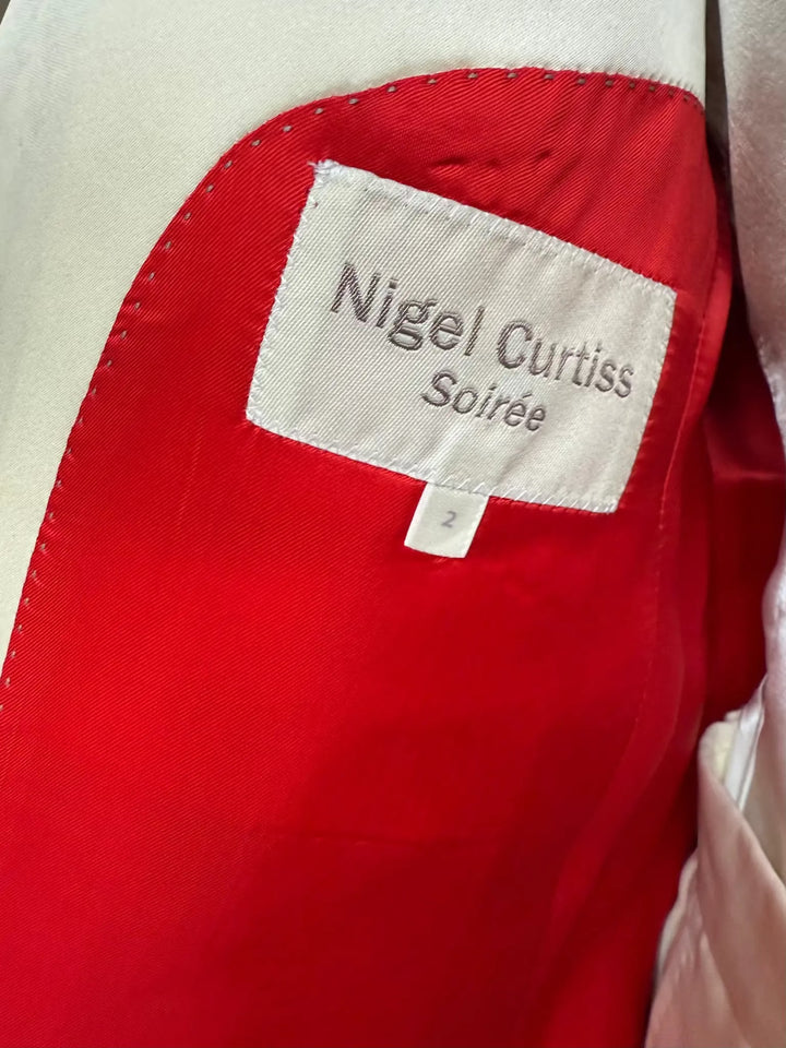 PEACOCKS AND PETALS KIMONO JACKET Nigel Curtiss