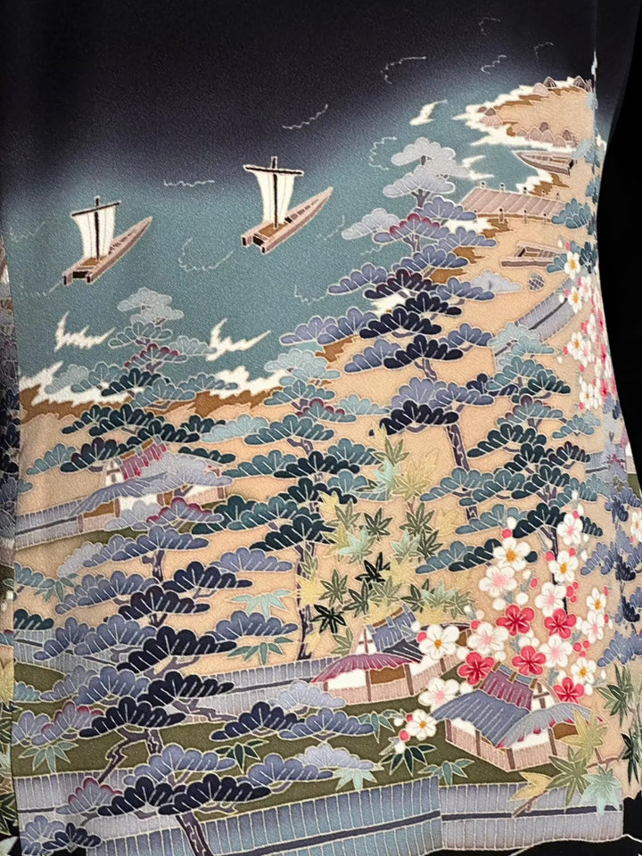 SEASIDE VILLAGE KIMONO JACKET Nigel Curtiss