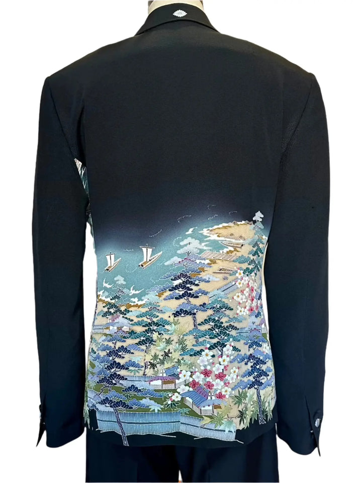 SEASIDE VILLAGE KIMONO JACKET Nigel Curtiss