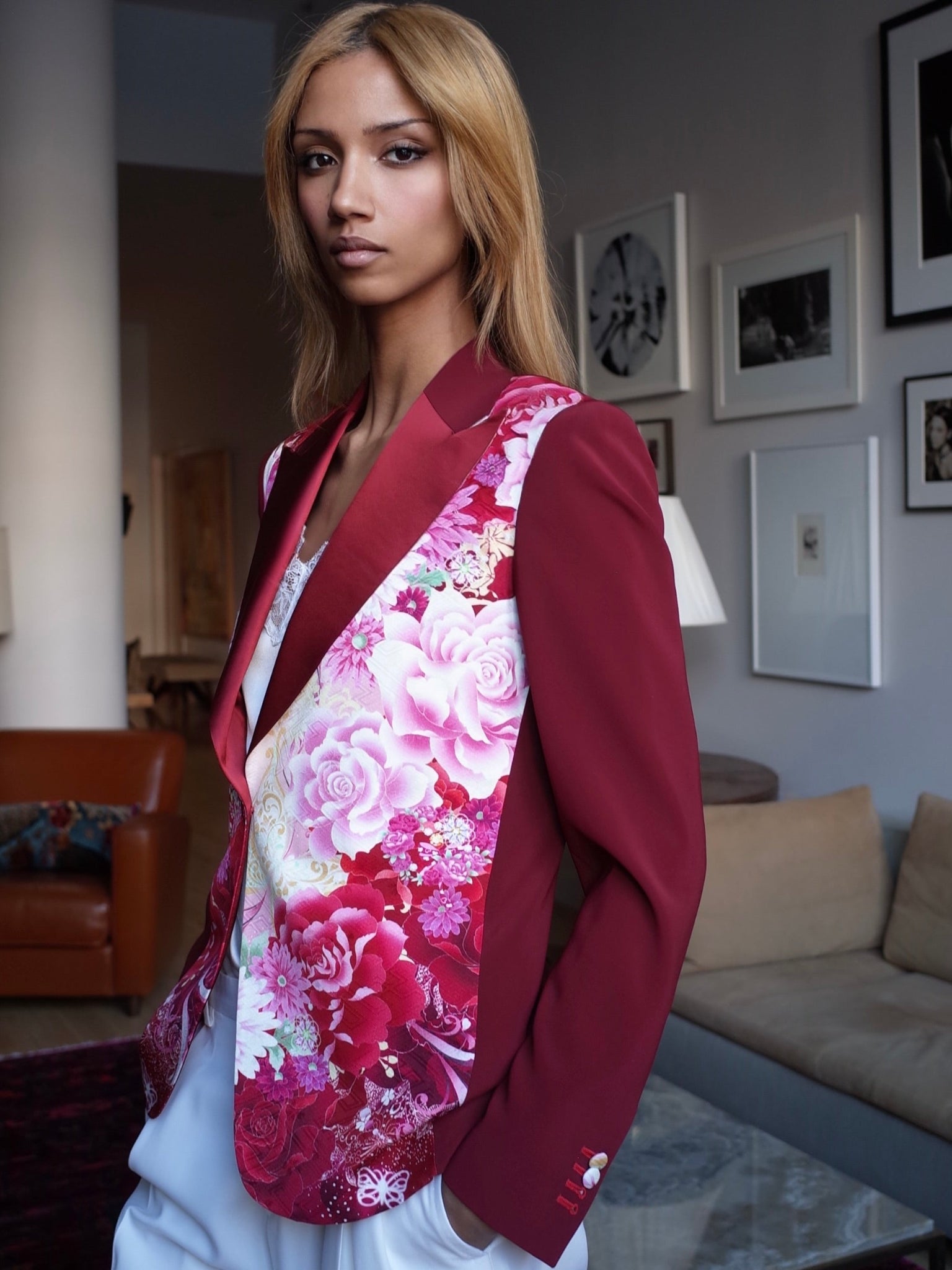 Couture Kimono Jackets | Spring Florals | Nigel Curtiss