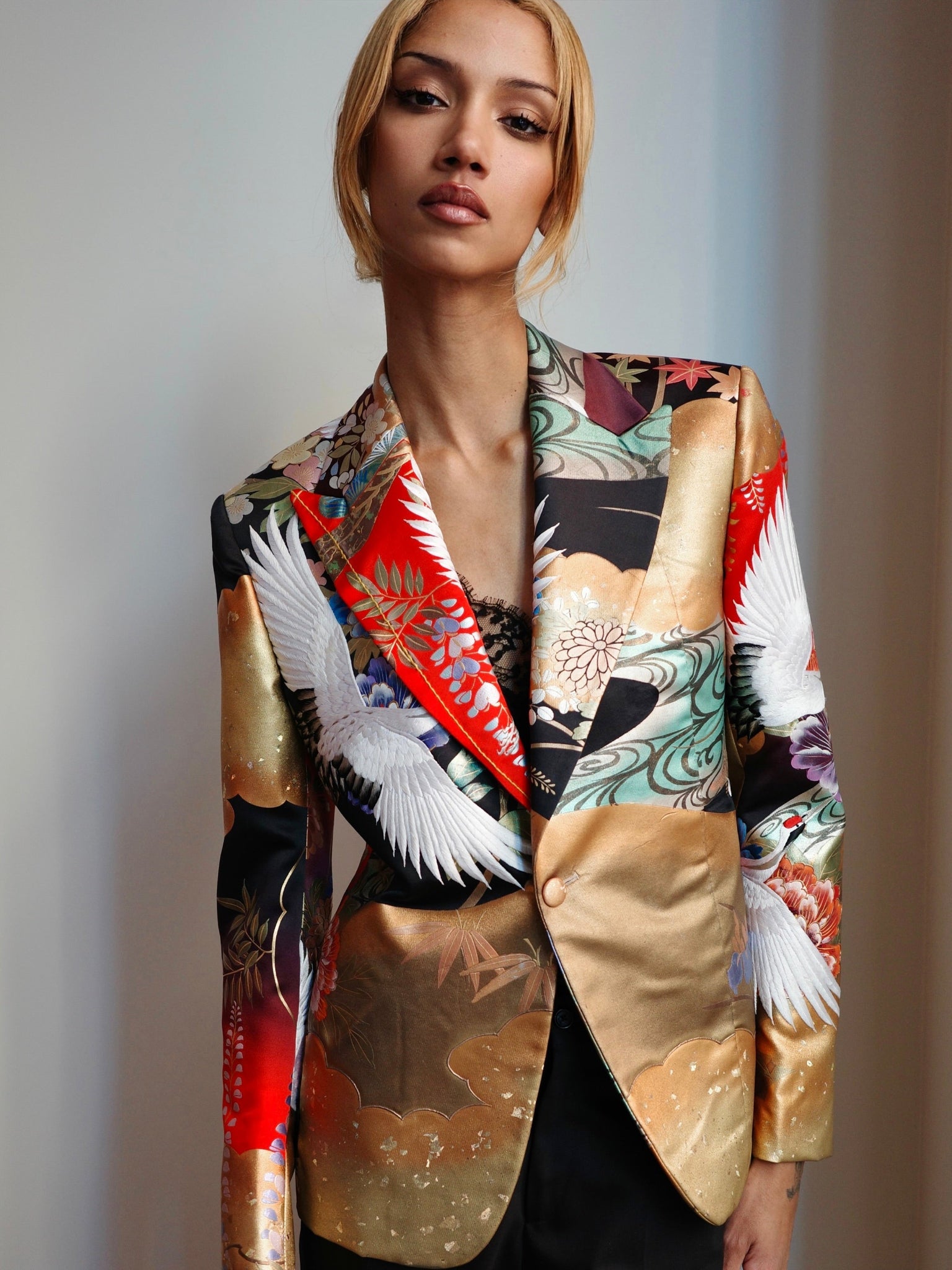 Couture Kimono Jackets | Spring Florals | Nigel Curtiss