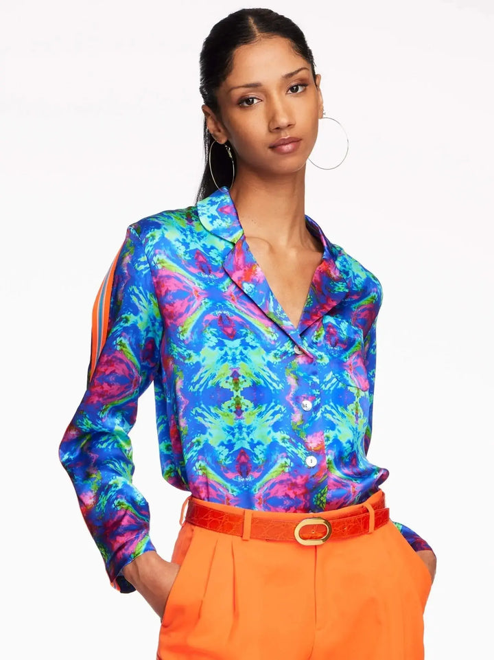 Unisex Alligator Belt In Orange Gloss - Nigel Curtiss