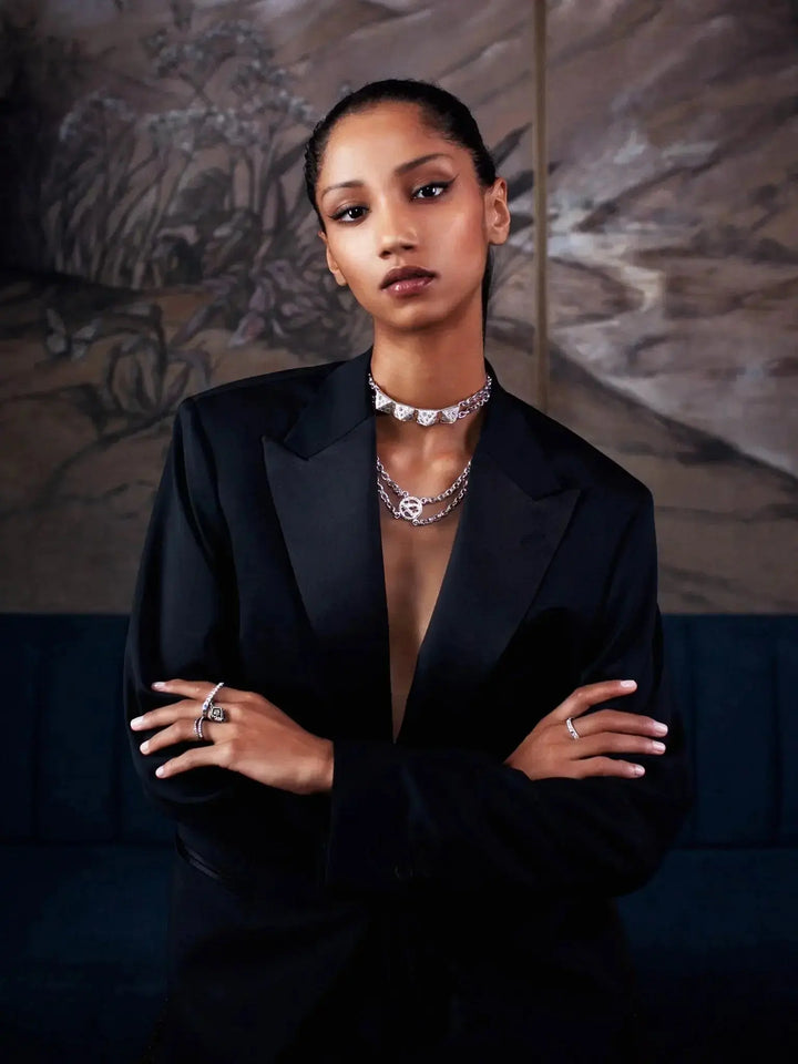 Women's Boyfriend Tuxedo In Black - Nigel Curtiss