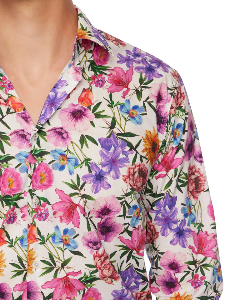 Men’s Botanical Dreams Cotton Shirt - Nigel Curtiss