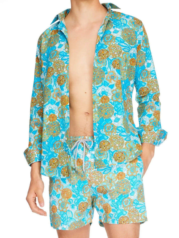 Men’s Wonderland Cotton Shirt - Nigel Curtiss