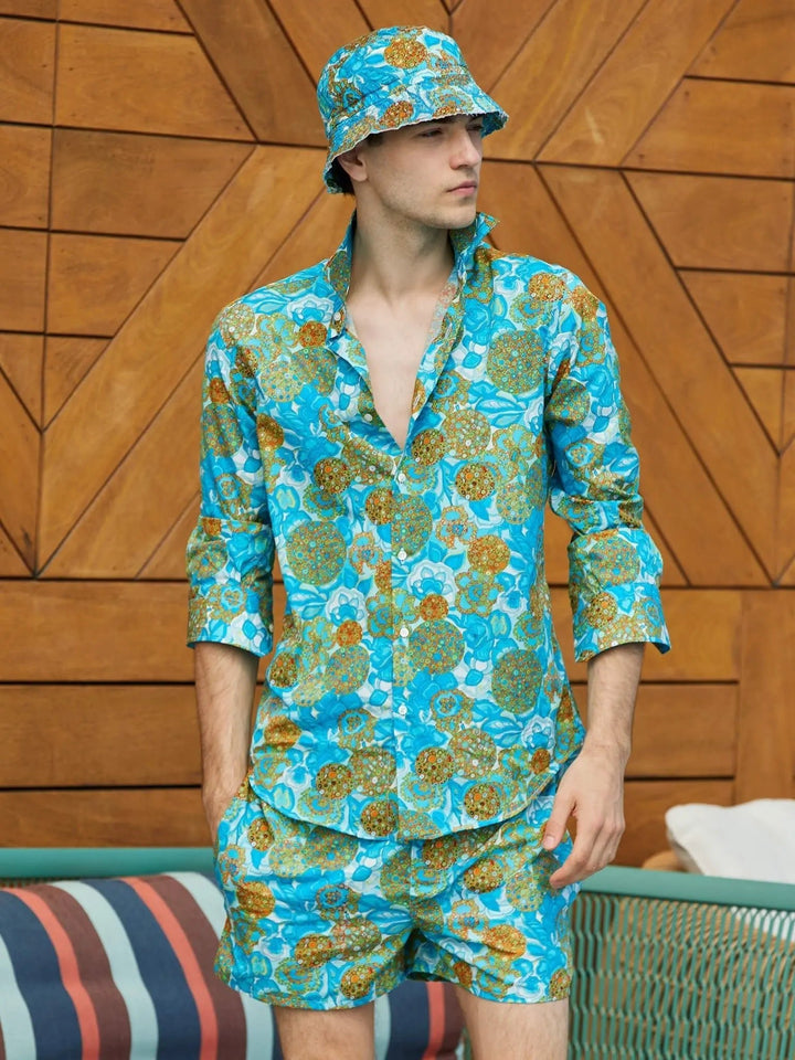 Men’s Wonderland Cotton Shirt - Nigel Curtiss