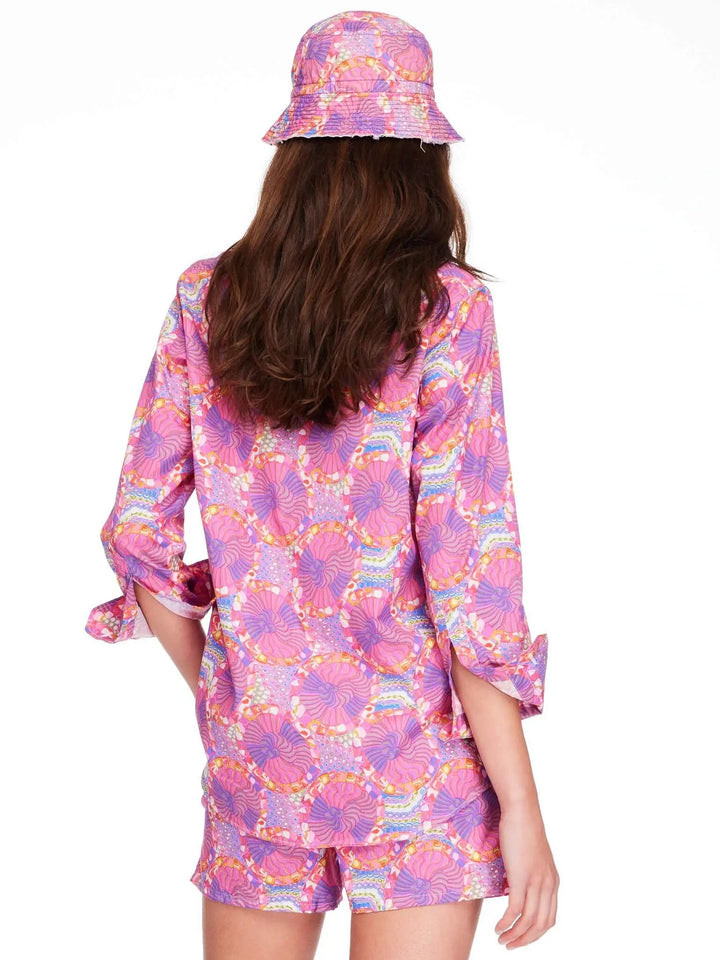 Unisex Purple Haze Cotton Bucket Hat - Nigel Curtiss