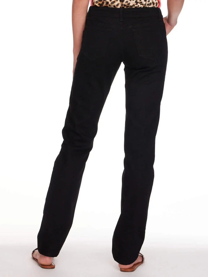 Women's Aiden Boyfriend Stretch Denim Jean Black - Nigel Curtiss