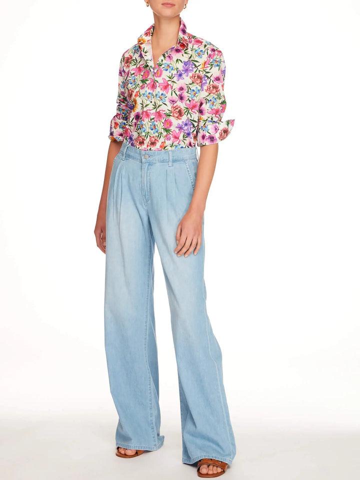 Women’s Botanical Dreams Cotton Shirt - Nigel Curtiss