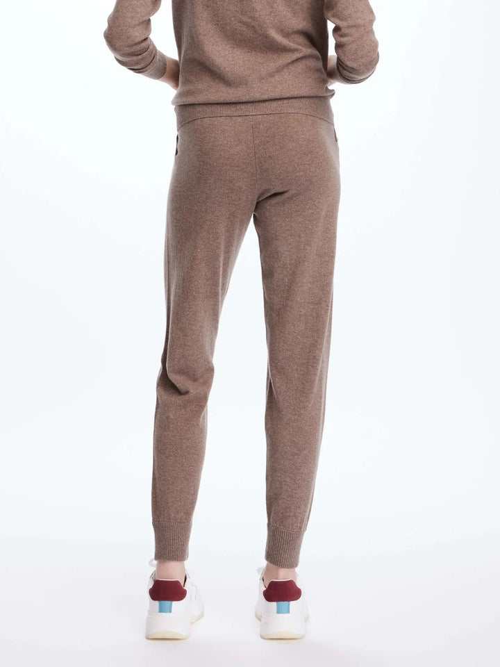 Women's Cashmere Sweatpant In Brown - Nigel Curtiss