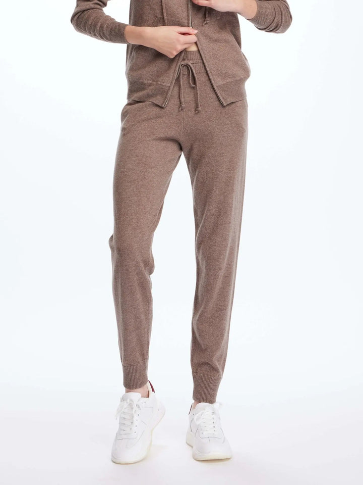 Women's Cashmere Sweatpant In Brown - Nigel Curtiss