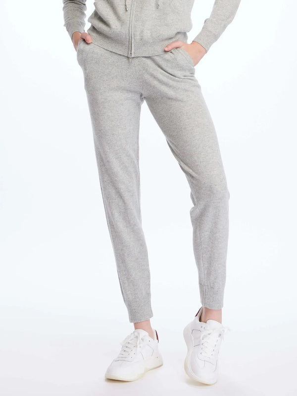 Women's Cashmere Sweatpant In Grey - Nigel Curtiss