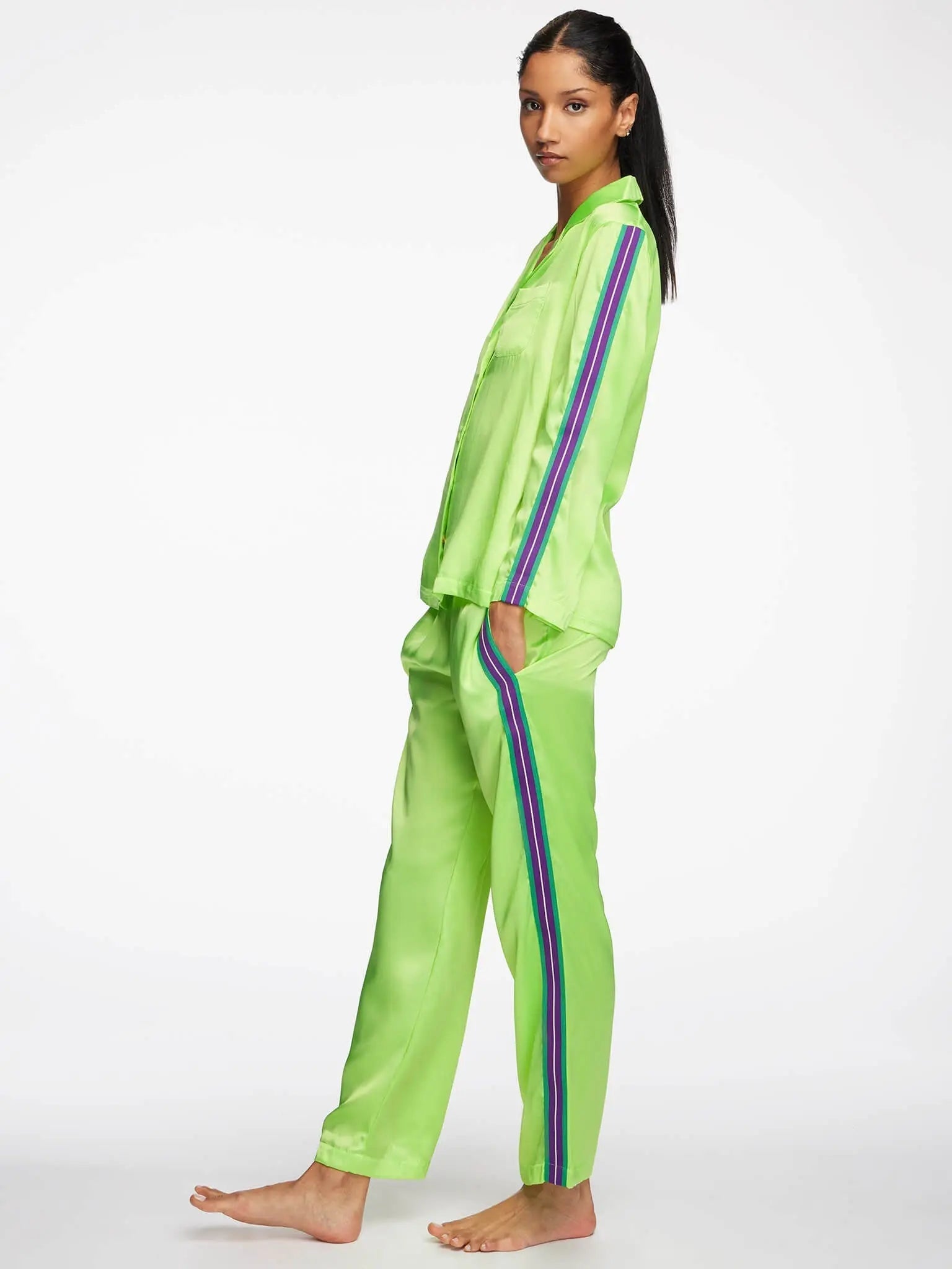 Lime green pajamas clearance