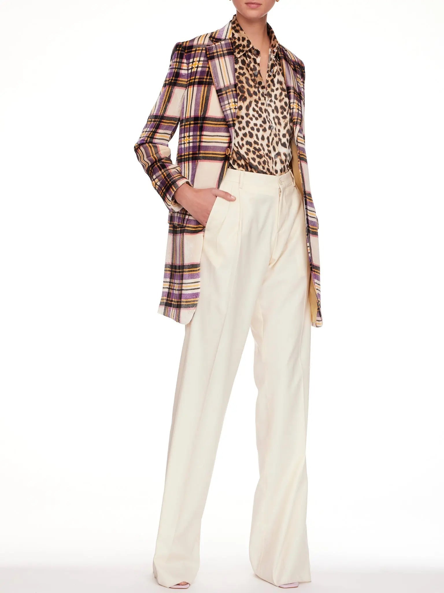 Cream on sale velvet jacket